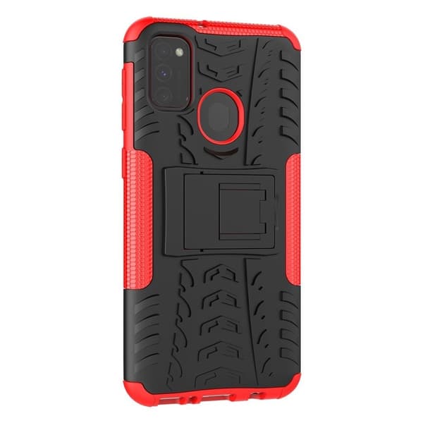 Offroad Suojakotelo Samsung Galaxy M21 / M30s - Punainen Red