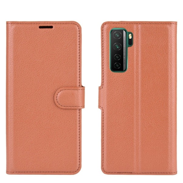Classic Huawei P40 Lite 5G fodral - Brun Brun