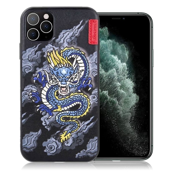 SKINARMA Irezumi - iPhone 11 Pro Max - Yokai Ryu multifärg