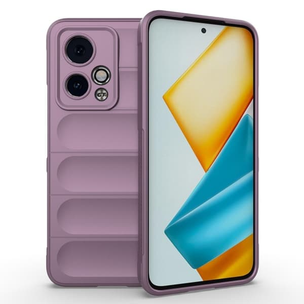 Blødt grebsformet Honor 90 GT cover - Lyselilla Purple