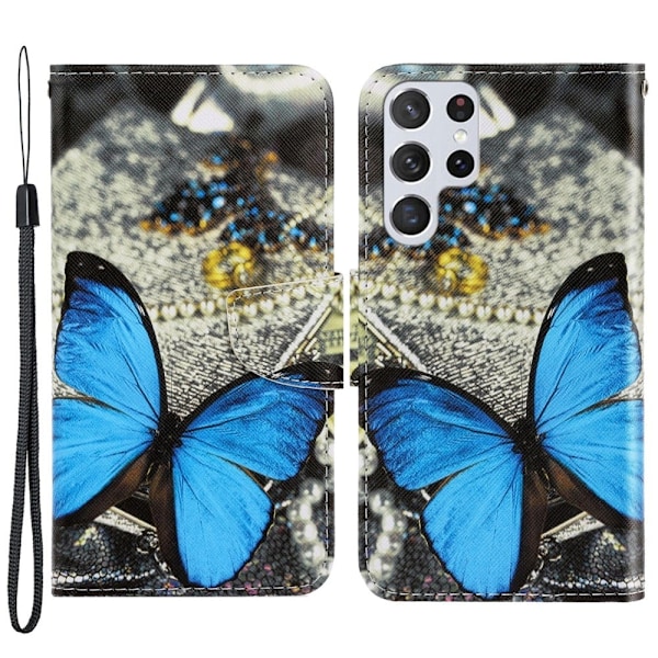 Wonderland Samsung Galaxy S22 Ultra fodral -Flerfärgad multifärg