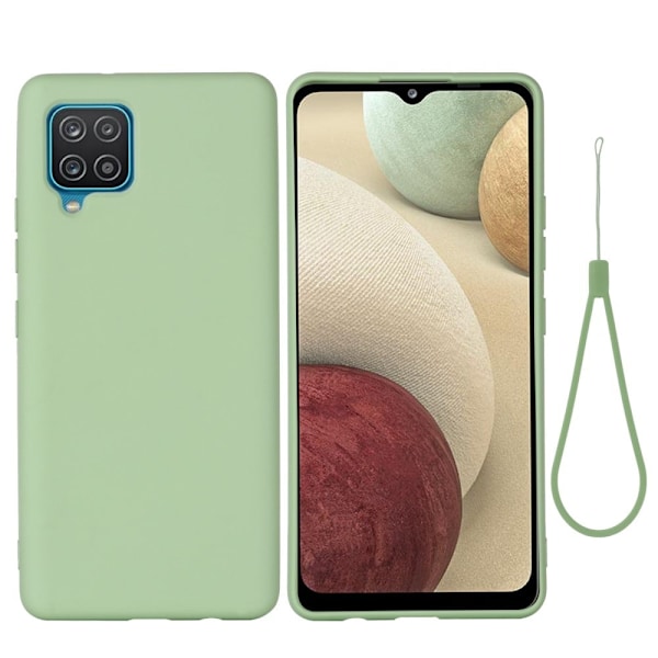 Matte Liquid Samsung Galaxy M32 silikone cover - Grøn Green