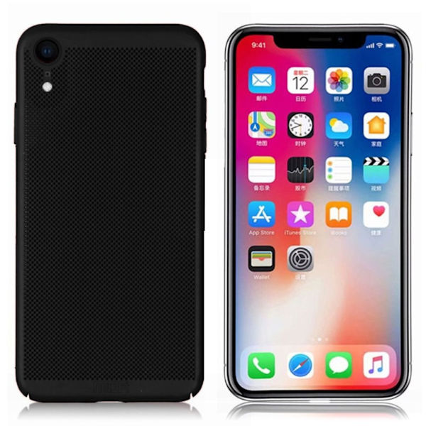 MOFI iPhone Xr åndbart varmeafledende etui - Sort Black