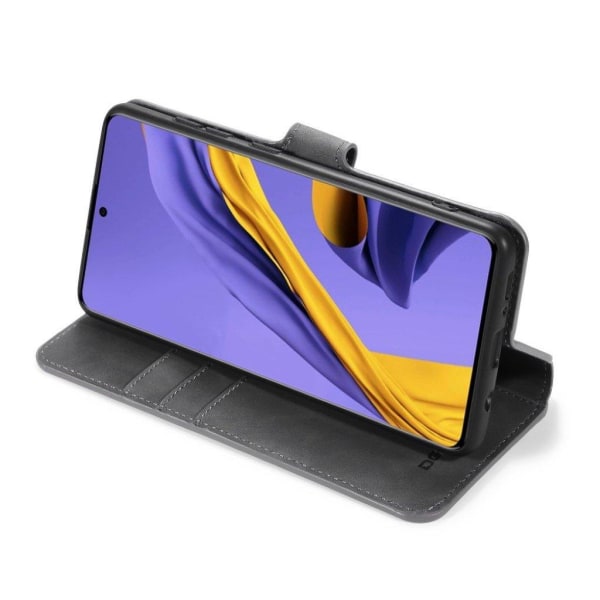 DG.MING Samsung Galaxy A71 5G Retro Etui - Grå Silver grey