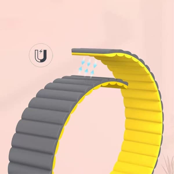 Google Pixel Watch yksinkertainen silikoninen ranneke - Punainen Red