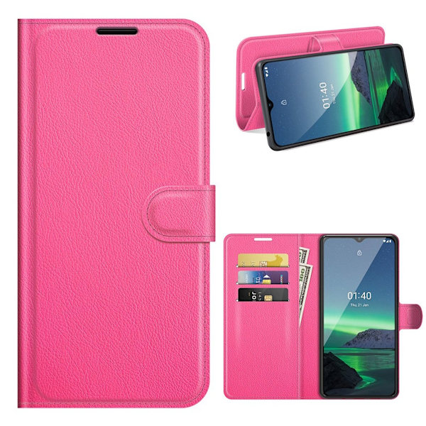 Classic Nokia 1.4 Flippetui - Rose Pink