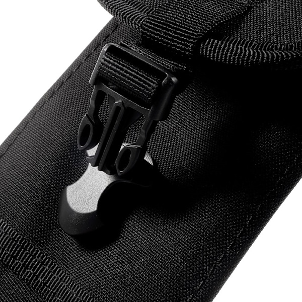 Military Molle 1000D Nailon Pussi Älypuhelimille Ulkokäyttöön - Musta Black