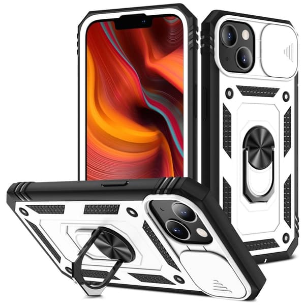 Bofink Combat iPhone 13 skal - Vit Vit