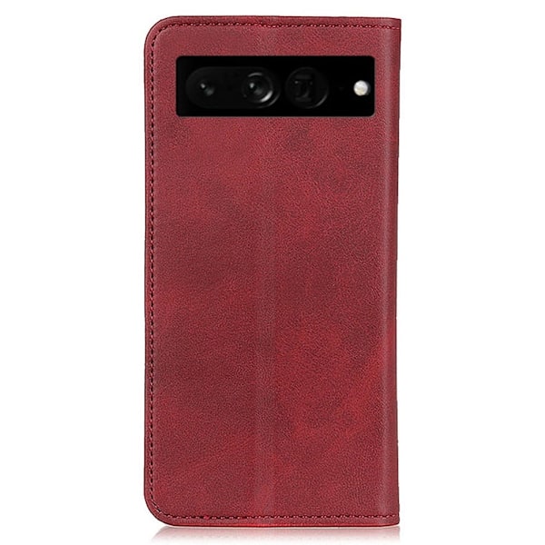 Äkta läder Google Pixel 7 Pro fodral - Röd Röd