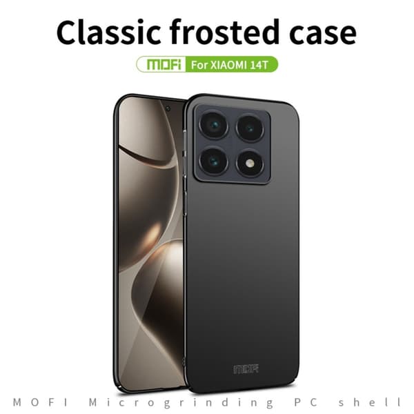 MOFI slim shield til Xiaomi 14T - Sort Black