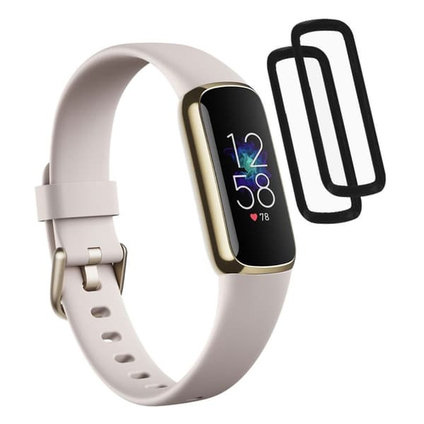 2 stk Fitbit Luxe skjermbeskytter Transparent