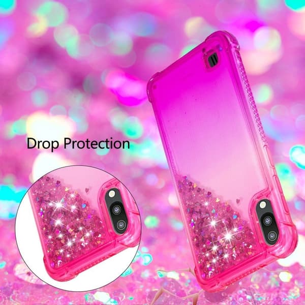 Princess Samsung Galaxy M10 / A10 deksel - Rose / Lilla Multicolor