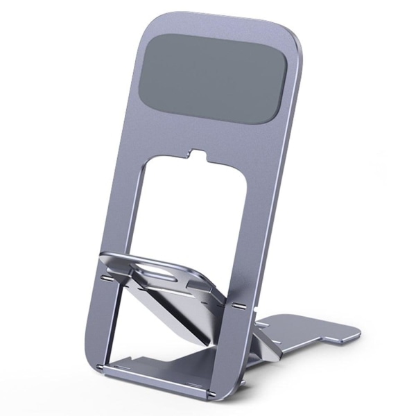 KUULAA Universal aluminum folding phone holder - Black Svart
