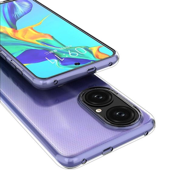 Ultrasmalt transparent fodral för Huawei P50 Transparent