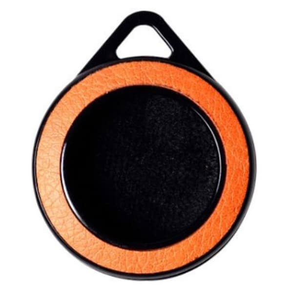 AirTags sleek design lædercover - Khaki Brown