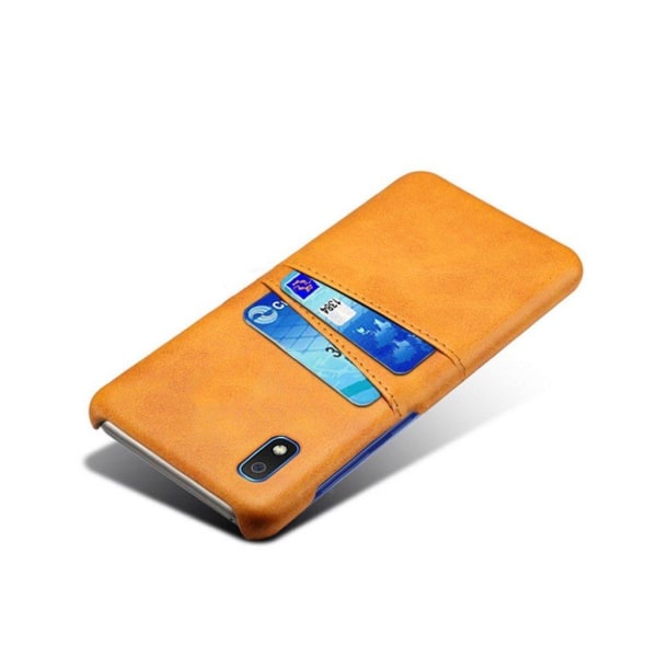 Dual Card Samsung Galaxy A10e cover - Orange Orange