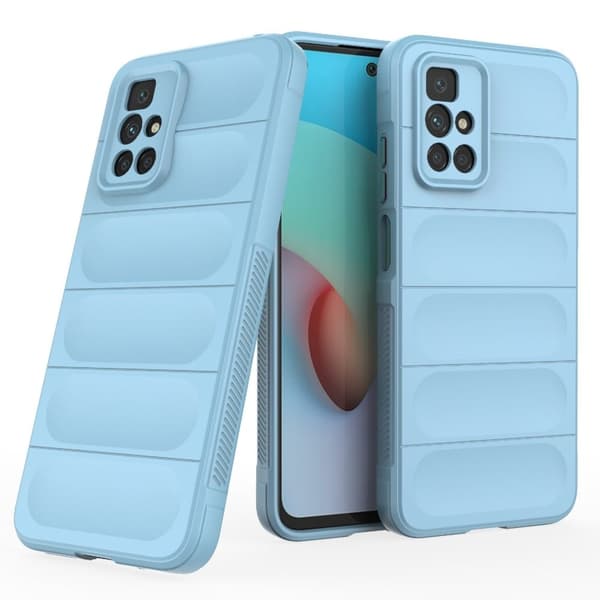 Mjukt greppformat Xiaomi Redmi 10 2022 / Xiaomi Redmi 10 / Xiaomi Redmi 10 Prime / Xiaomi Redmi Note 11 skal - Blå Blå