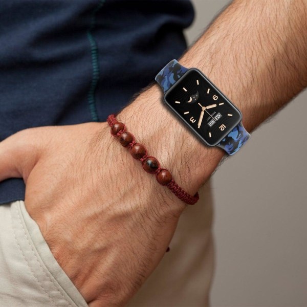 Xiaomi Mi Band 7 Pro cool pattern silicone watch strap - Awaken multifärg