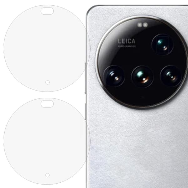 2-pack Xiaomi 15 Ultra Camera Lens Protector 2.5D karkaistua lasia Lens Filmi Transparent