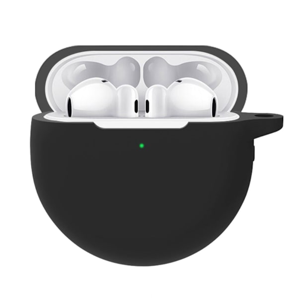 Huawei FreeBuds 4E / 4 silikonikotelo koukulla - Musta Black