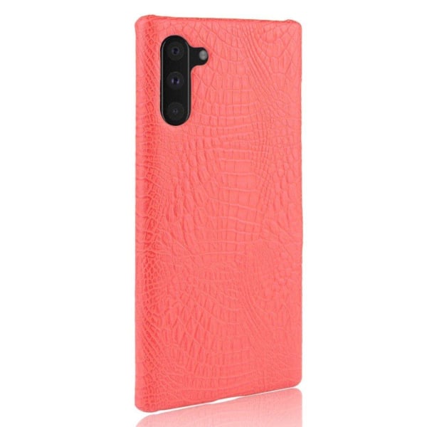 Croco Samsung Galaxy Note 10 cover - Rød Red