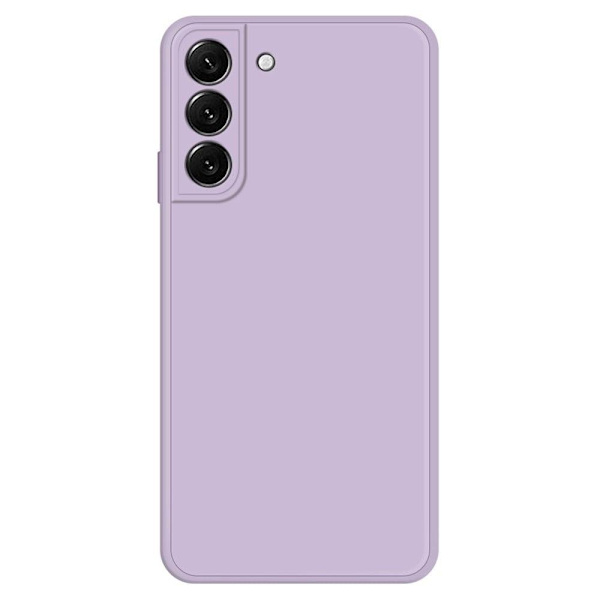 Avfasat gummerat droppskydd för Samsung Galaxy S22 - Lila Lila