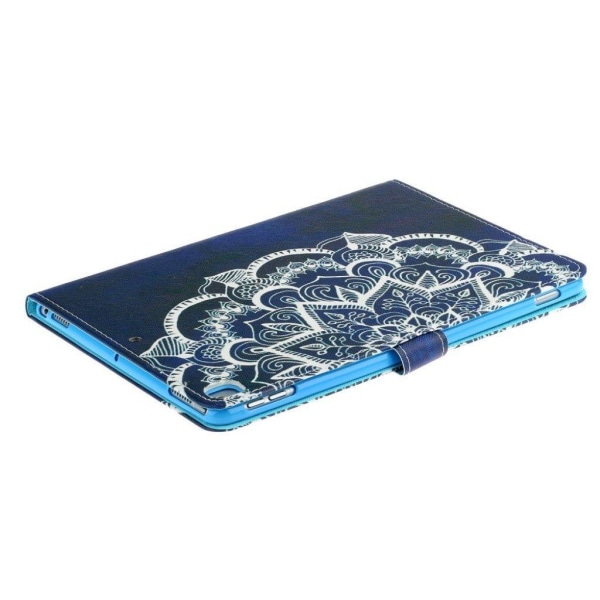 iPad 10.2 (2019) trendy patterned leather flip case - Blossom Multicolor