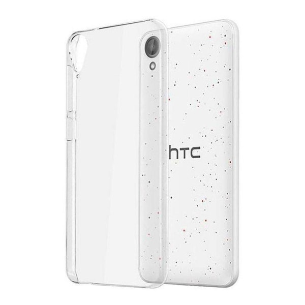 HTC Desire 825 Transparent Plast Cover (Blødt) Transparent