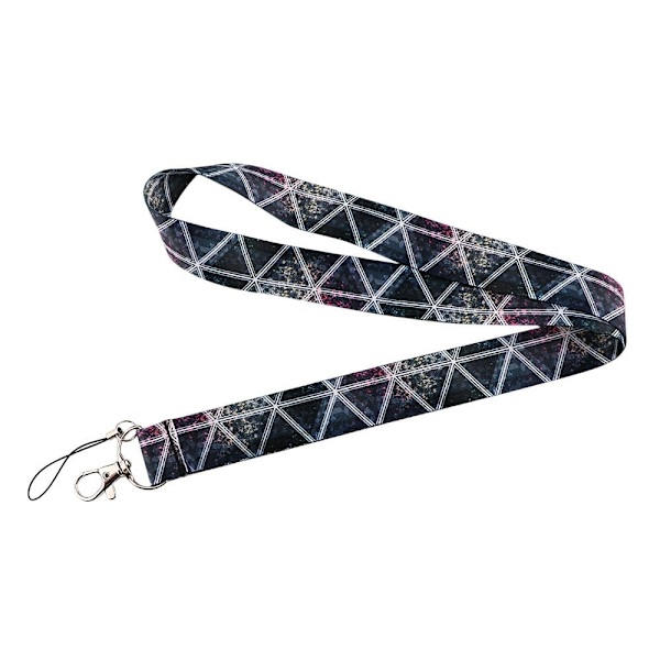 Universal telefonsnor i nylon - Linjer I Farverige Nuancer Multicolor