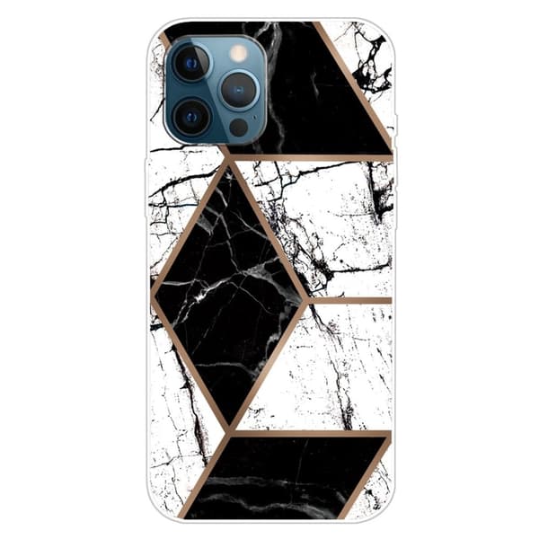 Abstract iPhone 16 Pro-deksel - Stil O Black
