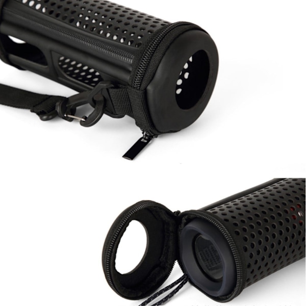 JBL Flip 4 säilytyslaukku hihnalla Black