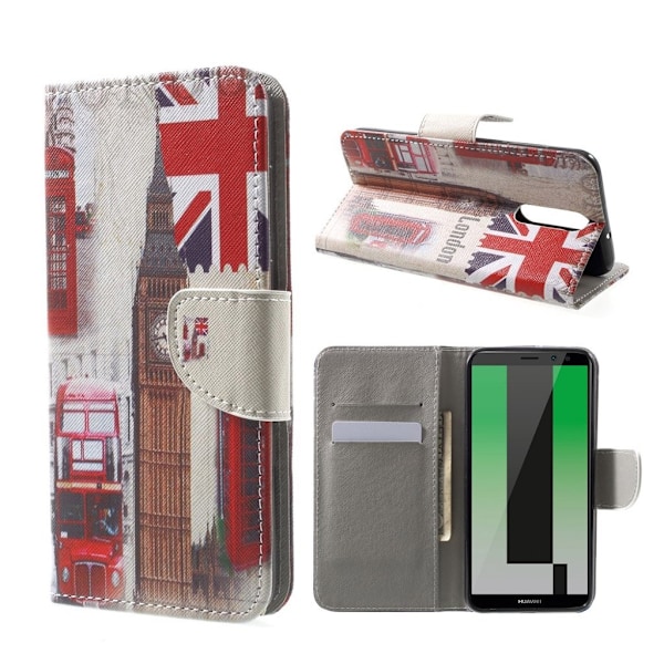 Huawei Mate 10 Lite Etui med et smuk print - London elementer Multicolor