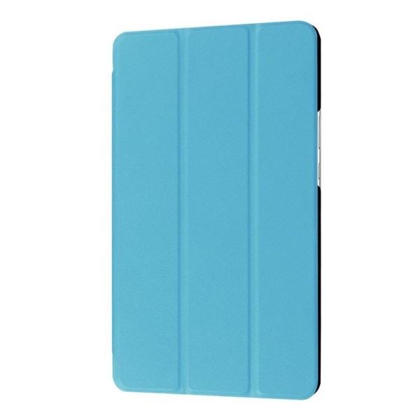 Amdrup Huawei MediaPad M3 8.4 læder-etui med tri-fold - Lyseblå Blue