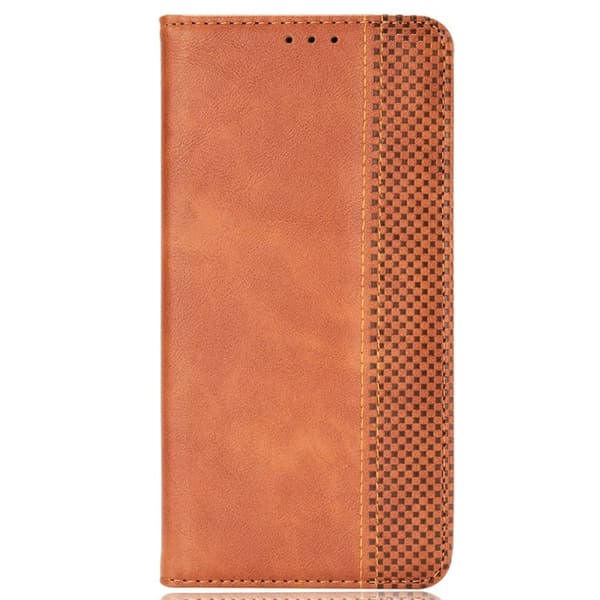 Bofink Vintage läder Blackview Wave 6C fodral - Brun Brun