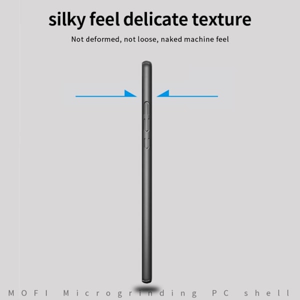 MOFI Samsung Galaxy A32 slim shield kotelot - Musta Black