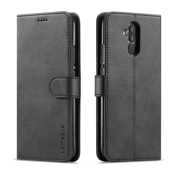 LC.Imeeke läder Huawei Mate 20 Lite fodral - Svart Svart