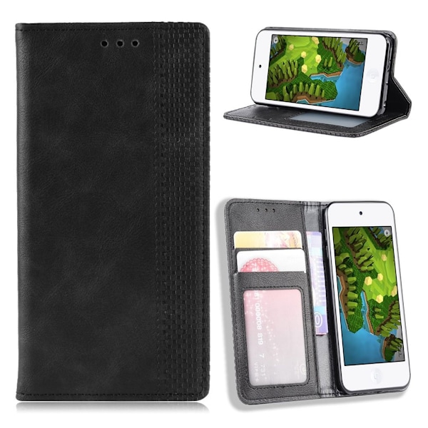 Bofink Vintage iPod Touch (2019) kotelot - Musta Black