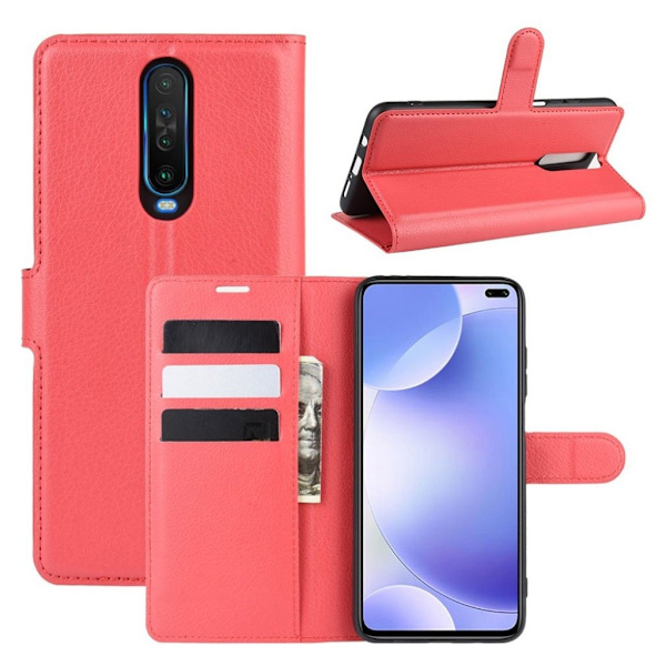 Classic Xiaomi Redmi K30 etui - Rød Red