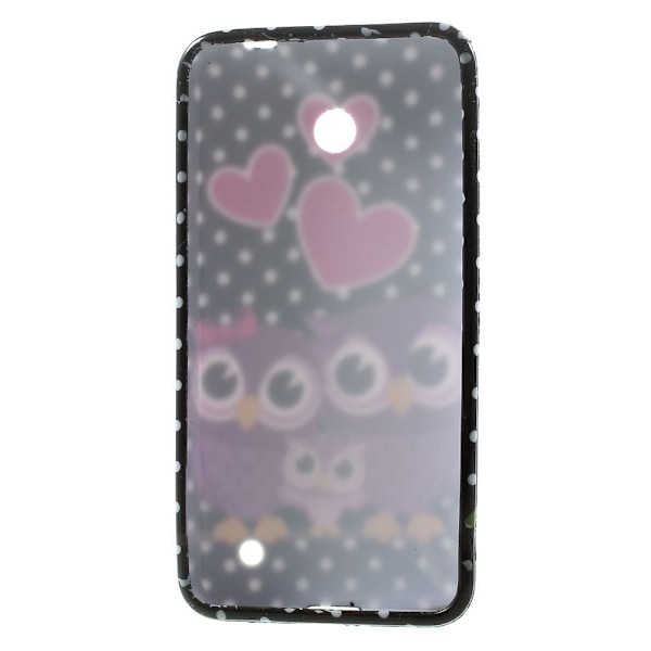 Westergaard Nokia Lumia 630 suojakuori - Rakkaus Sydämet Ja Pöllöt Multicolor