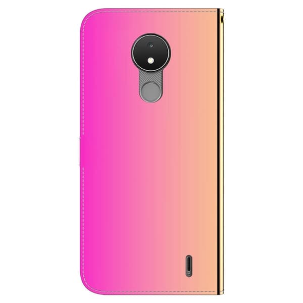 Mirror Nokia C21 Flippetui - Rose Pink