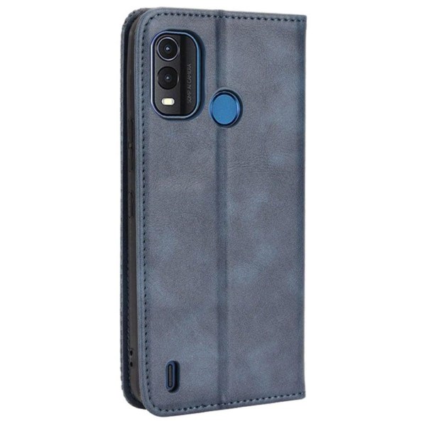 Bofink Vintage läder Nokia G11 Plus fodral - Blå Blå