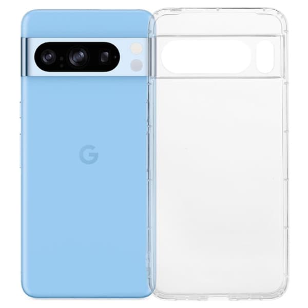 Ultratynt gjennomsiktig deksel for Google Pixel 8 Pro Transparent