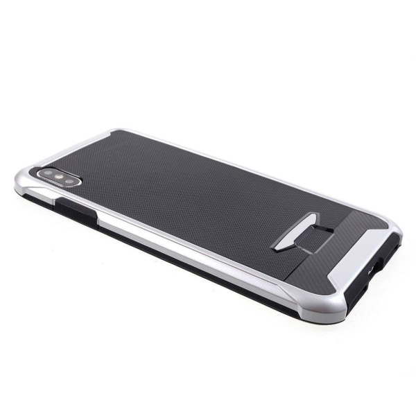 iPhone 9 Plus Pehmeä Muovinen Ontto Takasuoja Kuori Lämpösuojall Silver grey