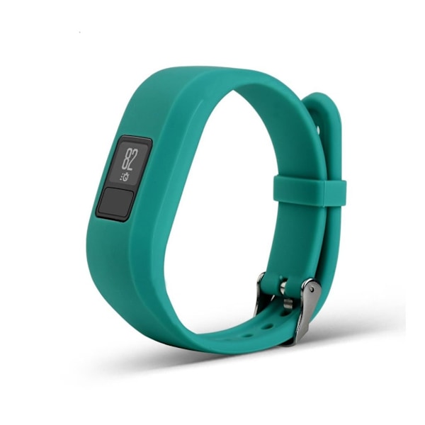 Garmin Vivofit 3 blød silikone rem - Turkis Green