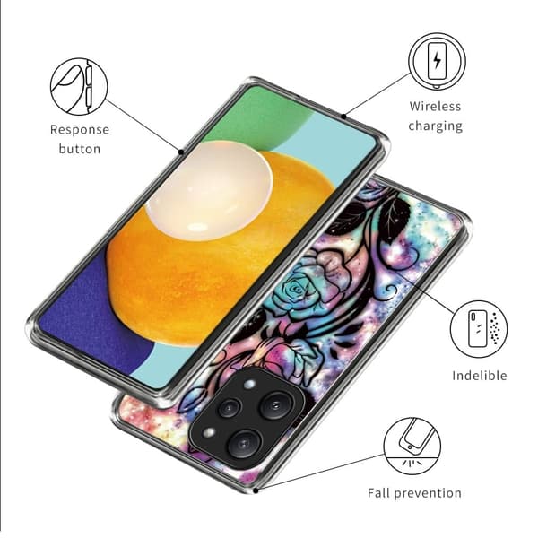 Deco Xiaomi Redmi 12 kotelot - Unelma Ruusu Multicolor