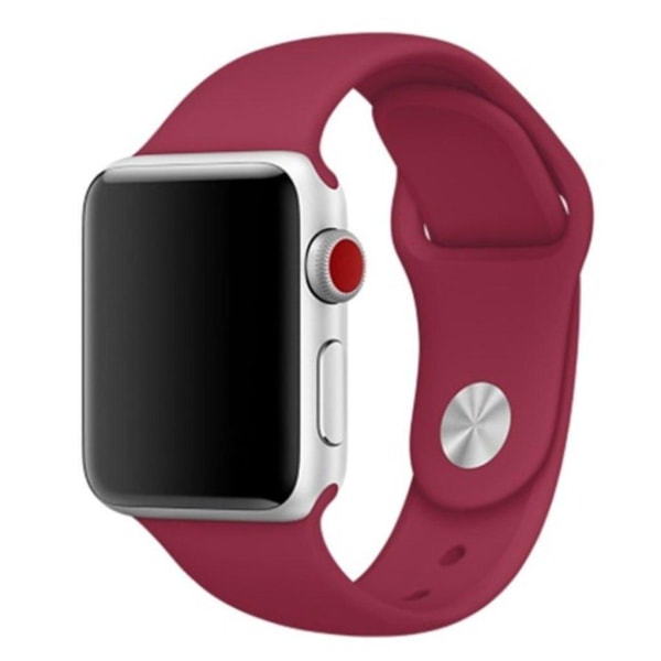 Apple Watch Series 4 40mm silicone watch band - Rose Red Röd