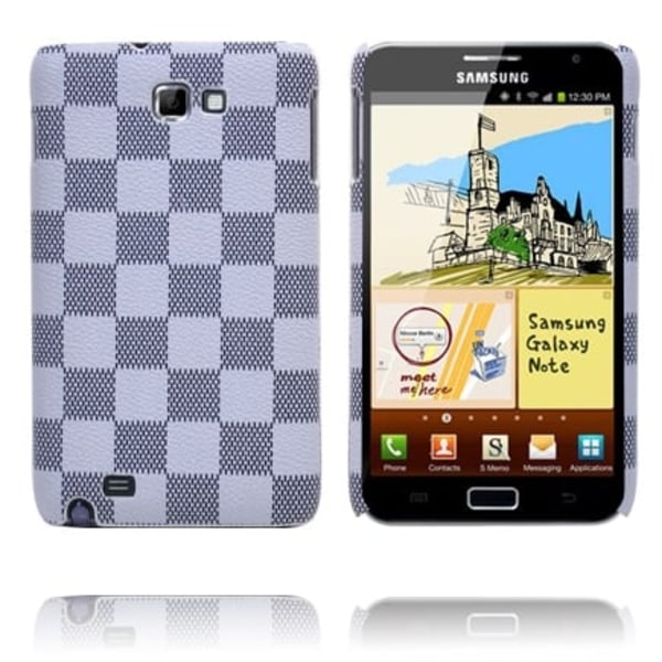 BlackBerry Chess (Hvid) Samsung Galaxy Note Cover White