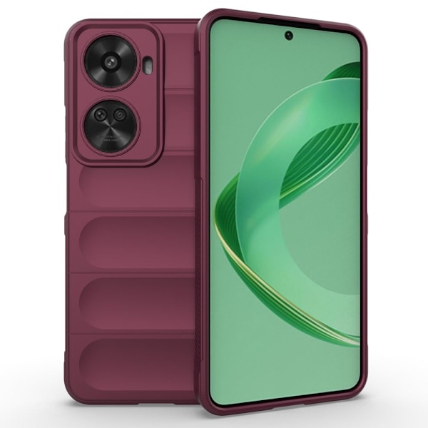 Mjukt greppformat skal för Huawei Nova 11 SE - Röd Röd