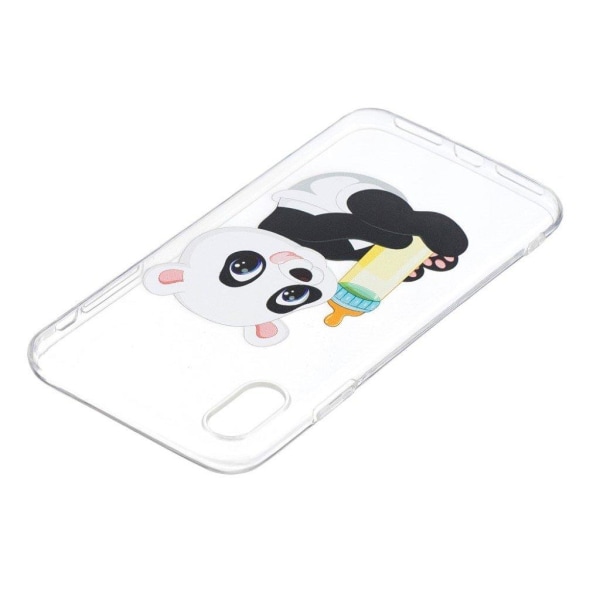 Mønstertryk Blød, fleksibel bagside til iPhone XS Max 6,5 tommer Multicolor