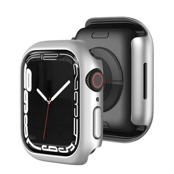 Apple Watch (45 mm) elegant rammecover - Sølv Silver grey